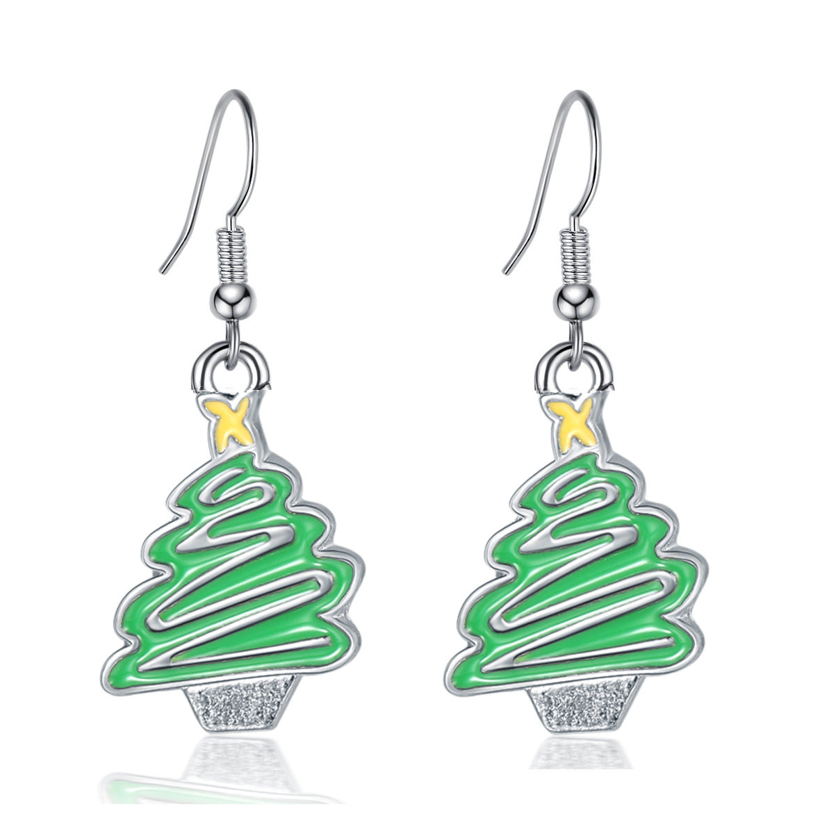 Wholesale Christmas Santa Elk Earrings